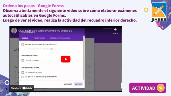 Copia - ORDENA CRONOLÓGICAMENTE | Genially