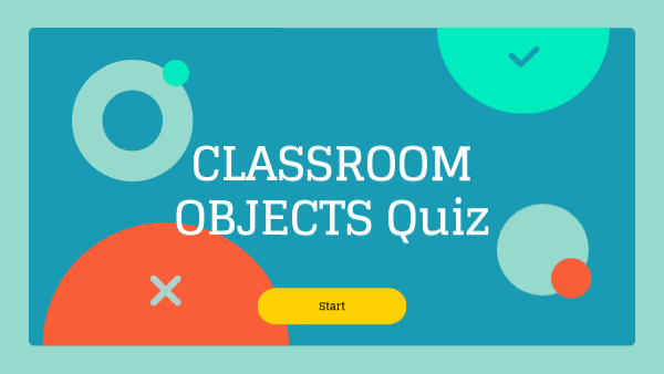 FLASHCARDS - CLASSROOM OBJECTS | Genially