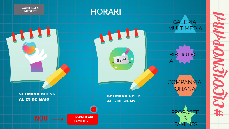 SETMANA DEL 25 AL 29 DE MAIG I DEL 2 AL 5 DE JUNY | Genially
