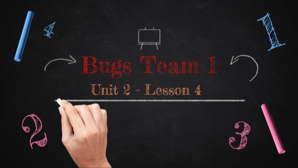 Bugs Team 1 unit 2 lesson 4 | Genially