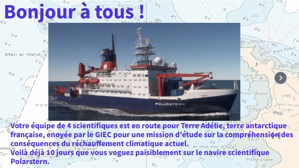 Serious Game Réchauffement climatique | Genially