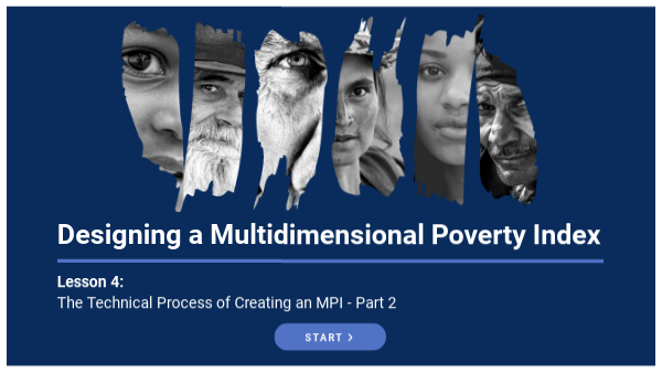 Lesson 4: Designing a Multidimensional Poverty Index | Genially