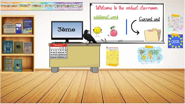 Virtual classroom - 3ème | Genially