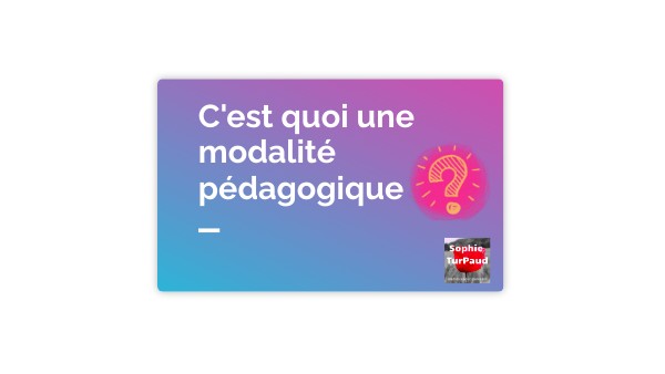 Cest Quoi La Modalité – Modalité Définition En Ligne – WLJZ