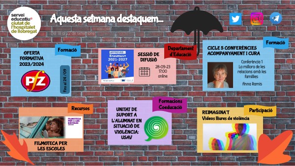 Del 18 al 22 de setembre | Genially