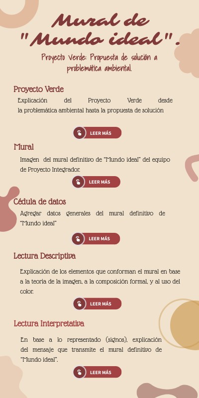 Proyecto Verde. Propuesta de solución a problemática ambiental. | Genially