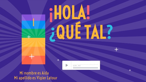 5ème 1 Hola qué tal ! | Genially