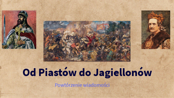 Test B Historia Od Piastów Do Jagiellonów Klasa 4 view.genially.com