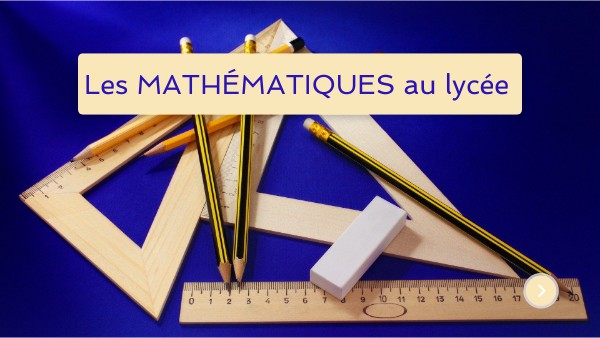Maths au lycée