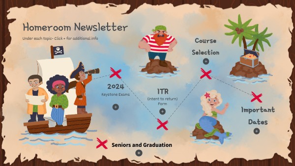 Homeroom Newsletter | Genially