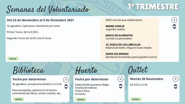 CALENDARIO PLAN DE CONTENIDO | Genially