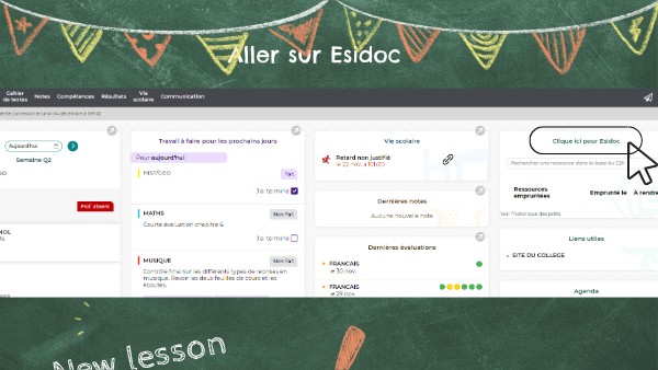 Aller sur Esidoc