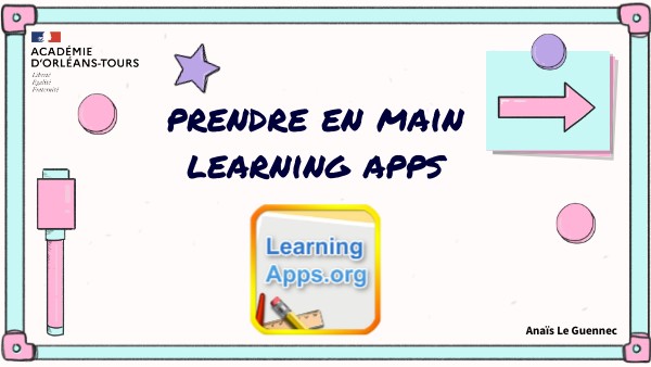 Prendre en main Learning Apps | Genially