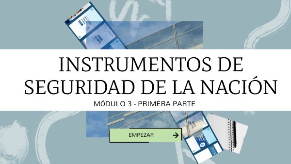 CPSNS.MÓD.3.2023.Instrumentos Primera Part. | Genially