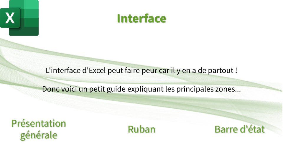 Excel - Interface - Accueil | Genially