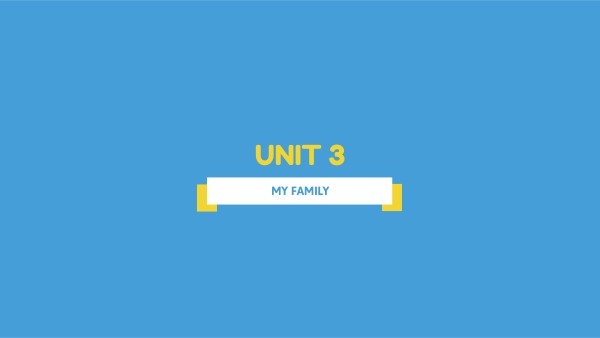 English 1 -Unit 3 | Genially
