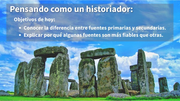 Fuentes de la Historia | Genially
