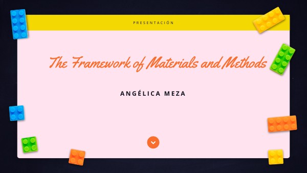 The Framework of Materials and Methods