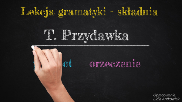 Na Jakie Pytanie Odpowiada Przydawka Przydawka