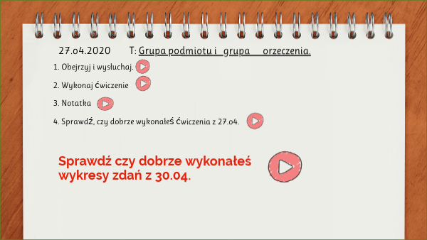 Sprawdzian Z Podmiotu I Orzeczenia view.genially.com