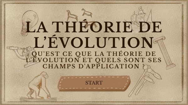 THEORIE DE L'EVOLUTION | Genially
