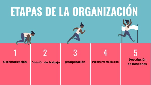 Etapas de organización | Genially