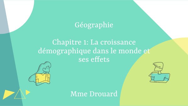 5e - G1: Croissance de la population