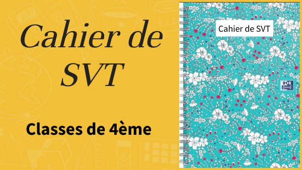 Presentation De Cahier De Svt