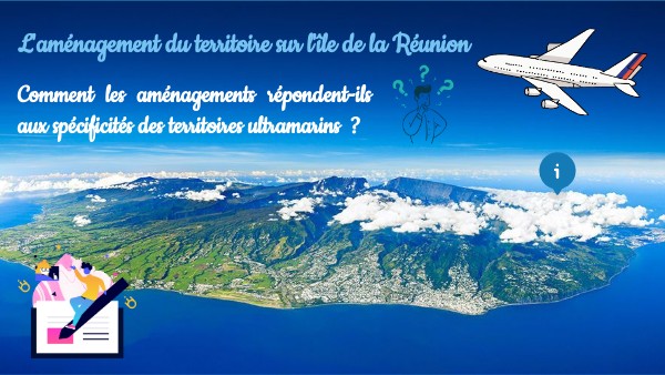 L'aménagement du territoire de l'île de la Réunion | Genially
