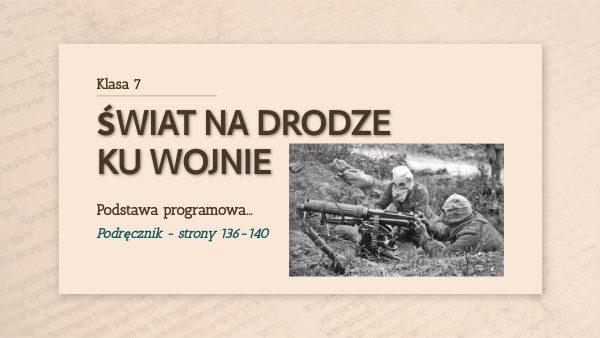 Przyczyny I wojny światowej