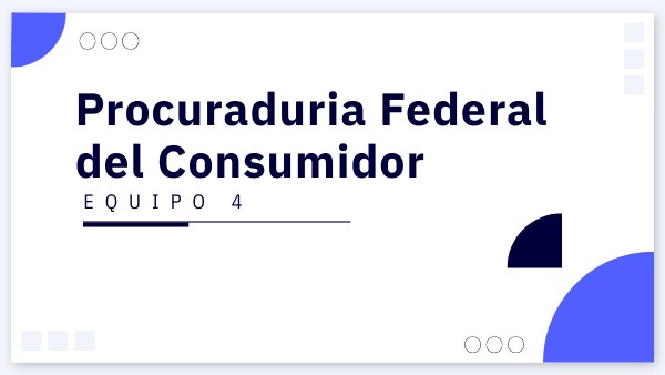 PROCURADURIA FEDERAL DEL CONSUMIDOR