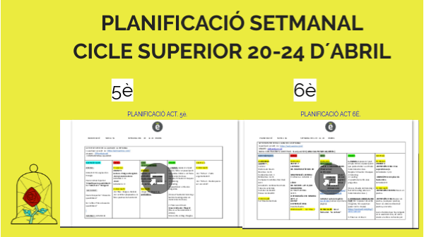 SETMANA 20-24 D´ABRIL CICLE SUPERIOR | Genially