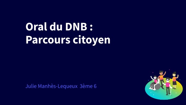oral du dnb parcour citoyen