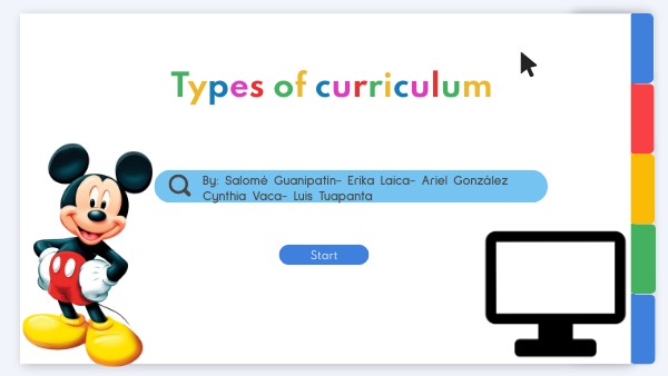 GROUP CURRICULUM | Genially