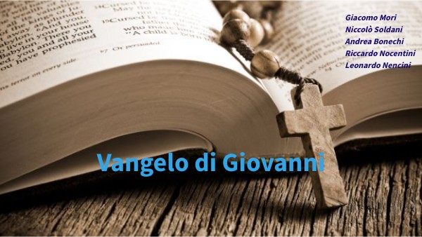 Vangelo di Giovanni