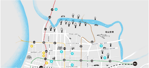 Music walking map_Interactive image | Genially