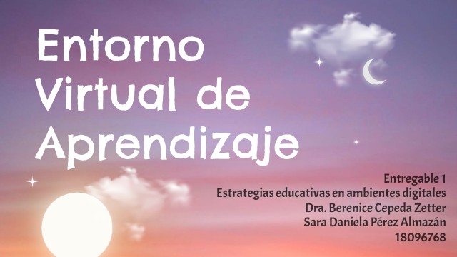 Entorno Virtual de Aprendizaje - Entregable