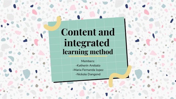 Content and integrated learning method | Genially