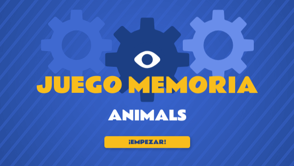 ANIMALS MEMORY GAME | Genially