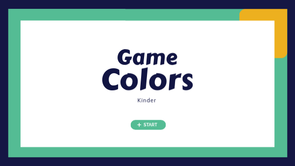 Colors Game Kinder | Genially