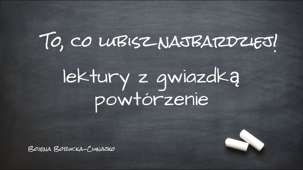 Lektury "z gwiazdką" | Genially