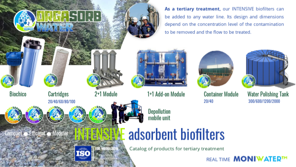 intensive biofilter ORGASORB inside en