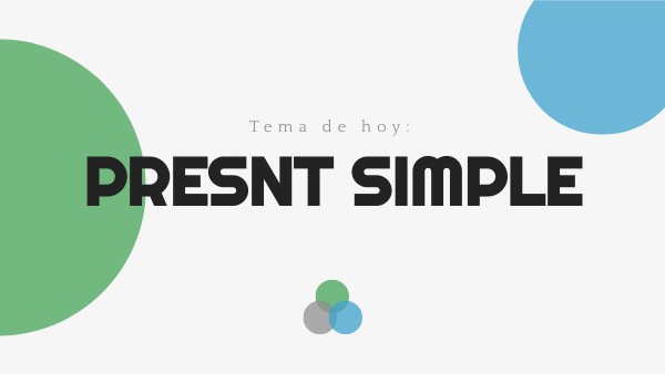 Simple present