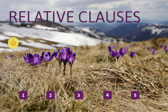 Relative clauses | Genially