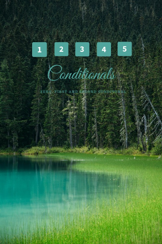 1st second and zero conditionals | Genially