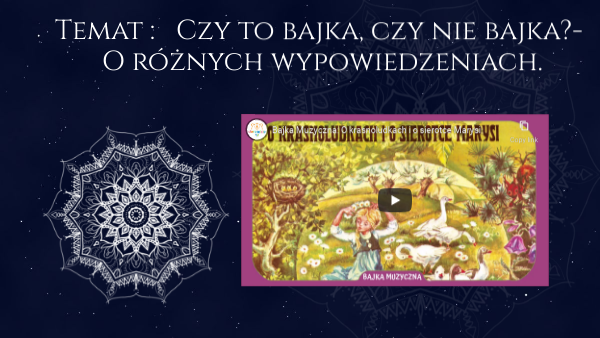 Sprawdzian Z Polskiego 4 Klasa Z Wypowiedzenia klasa 4 WYPOWIEDZENIA | Genially