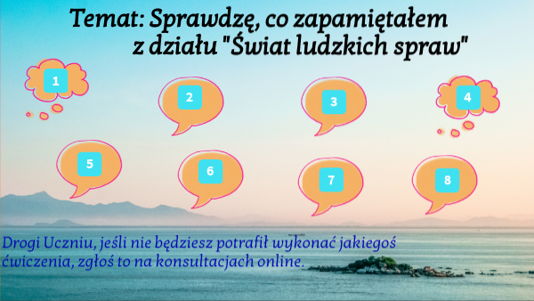Podsumowanie działu | Genially