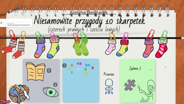 Quiz Niesamowite Przygody 10 Skarpetek Niesamowite przygody 10 skarpetek | Genially