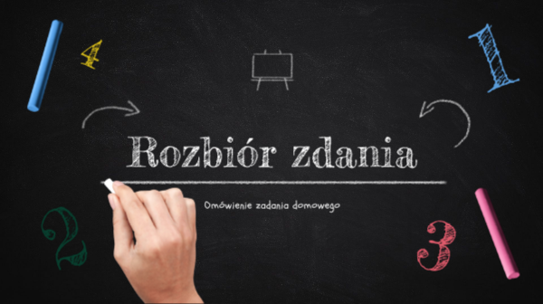 Rozbiór zdania