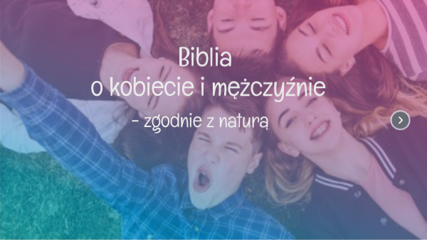 kl. 1 Biblia o kobiecie i mężczyźnie | Genially